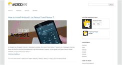Desktop Screenshot of androidheat.com